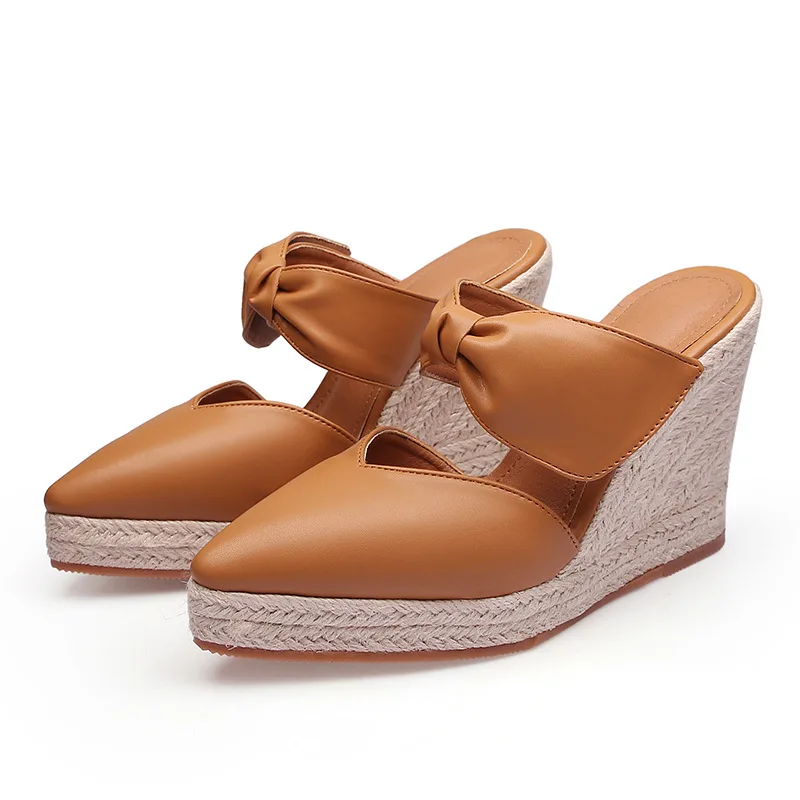 Wedge Espadrille Women - Kadın Yüksek Topuklu Sandalet Espadril Dolgu