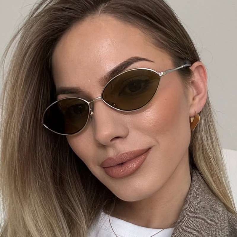 Sunglasses Cat Eye - Kadınlar için Retro Kedi Gözü Güneş