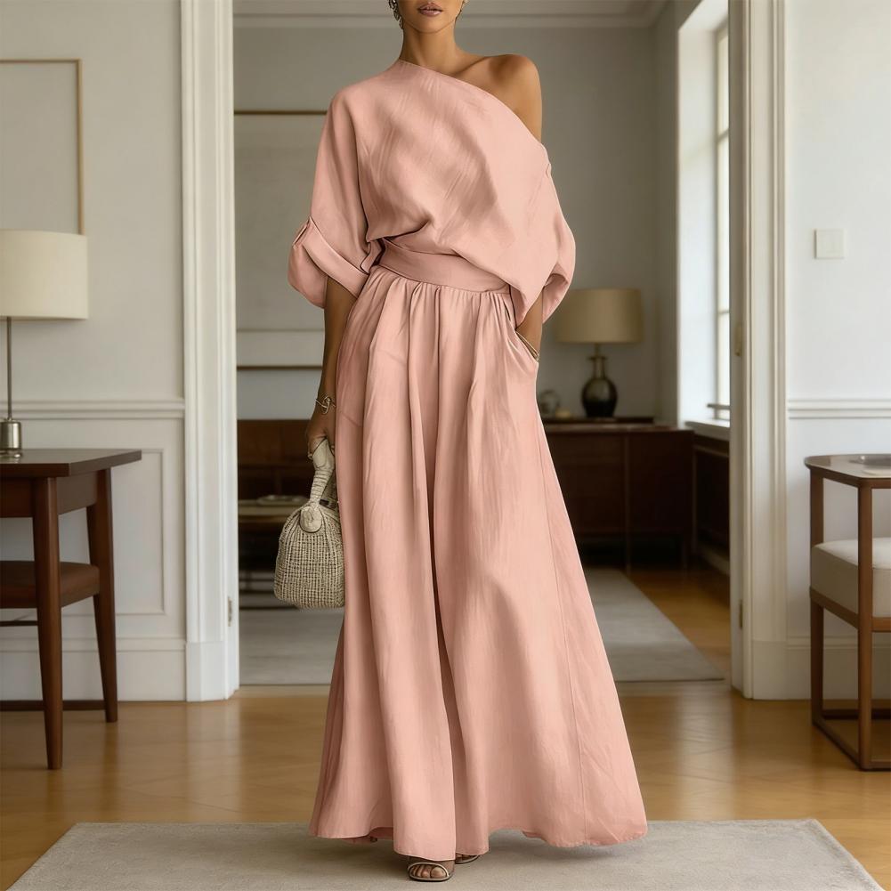 Kadın Bluz Pantolon Takımı Zar - Blouse Off Shoulder incelemesi ve fiyatı