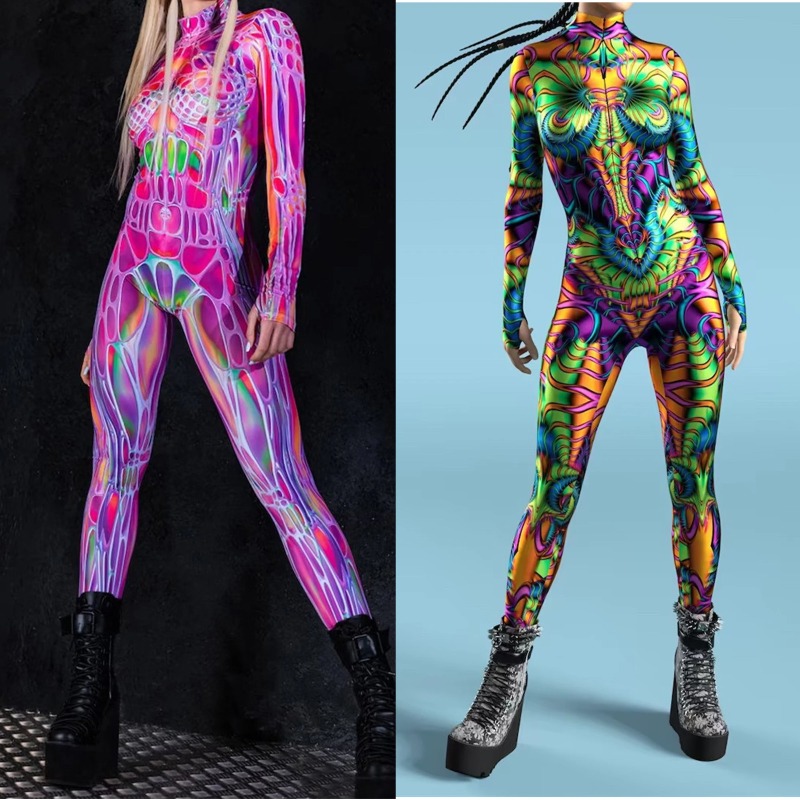 2026 Kadın Cosplay Modası Uzun - Romper Floral Print incelemesi ve fiyatı