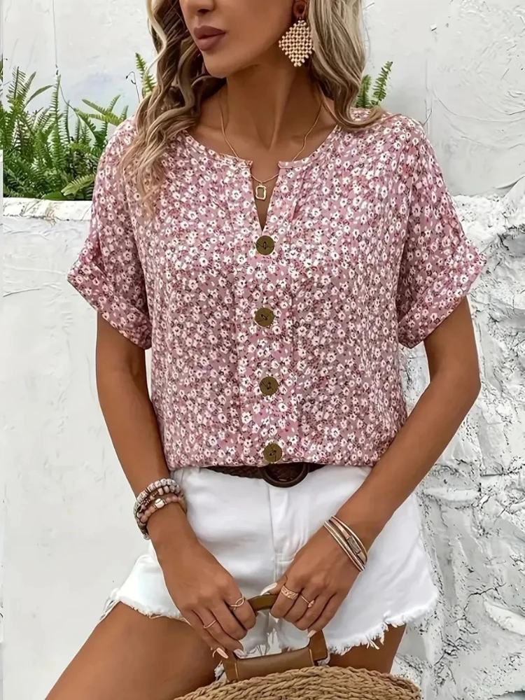 Artı Boyutu kadın Gömlek 2023  - Romper Floral Print incelemesi ve fiyatı