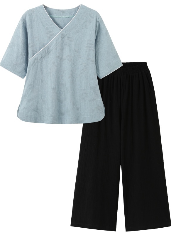 Yeni Çin Tarzı Sanatsal Retro  - Linen Pant Wide incelemesi ve fiyatı